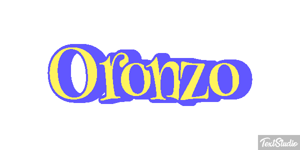 Oronzo Effetto testo