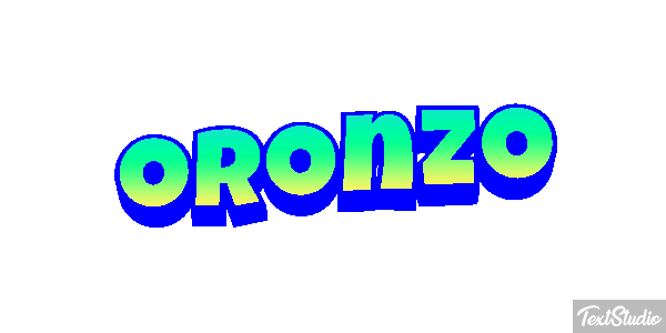 Oronzo Effetto testo