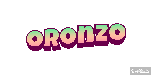 Oronzo Effetto testo