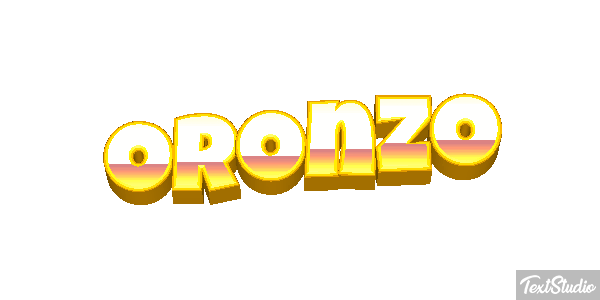 Oronzo Effetto testo