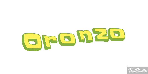 Oronzo Effetto testo