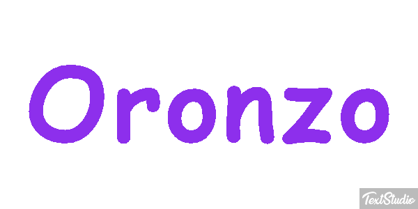 Oronzo Effetto testo