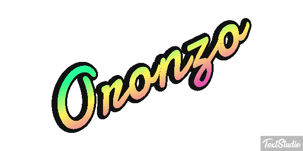 Oronzo Effetto testo