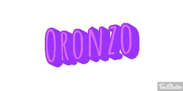 Oronzo Effetto testo