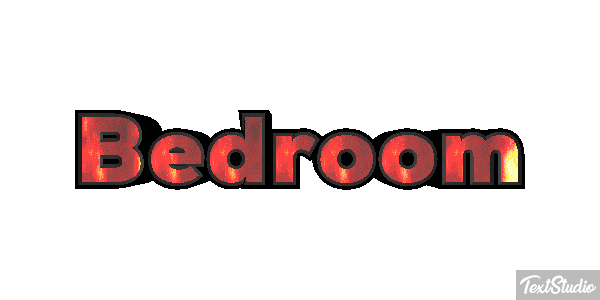 Bedroom Text effect
