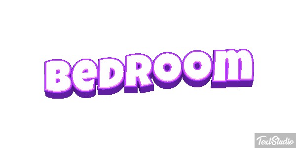 Bedroom Text effect