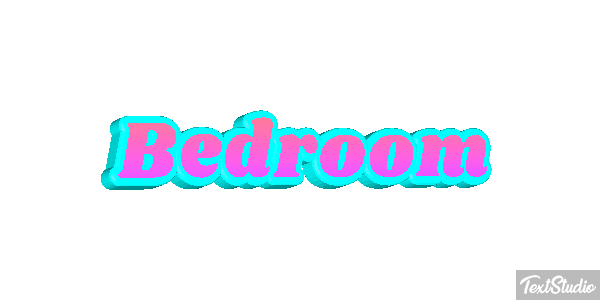 Bedroom Text effect