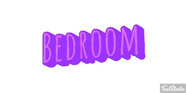 Bedroom Text effect