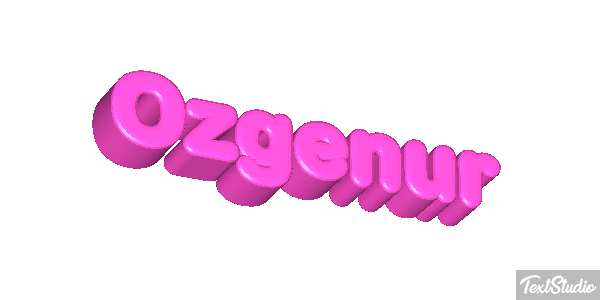 Özgenur Efecto de texto