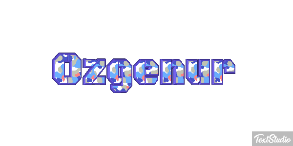 Özgenur Efecto de texto