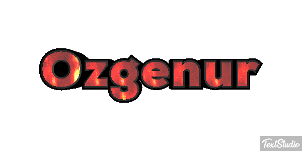 Özgenur Efecto de texto