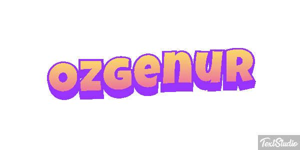Özgenur Efecto de texto