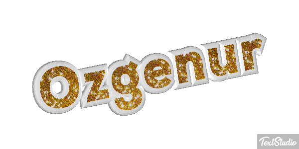 Özgenur Efecto de texto