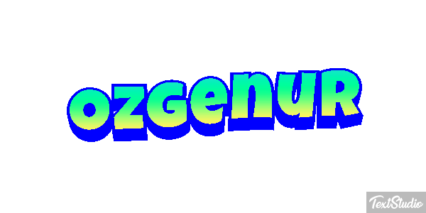 Özgenur Efecto de texto