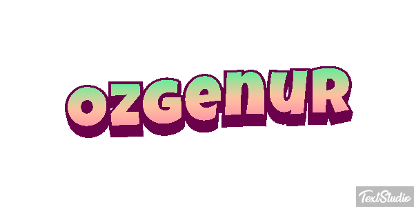 Özgenur Efecto de texto