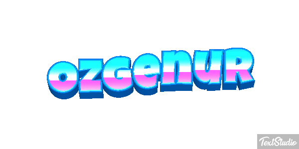 Özgenur Efecto de texto