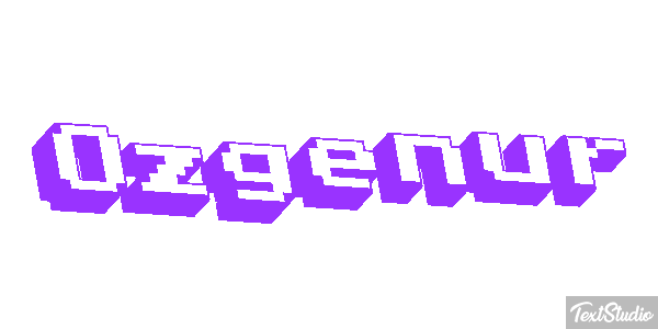 Özgenur Efecto de texto