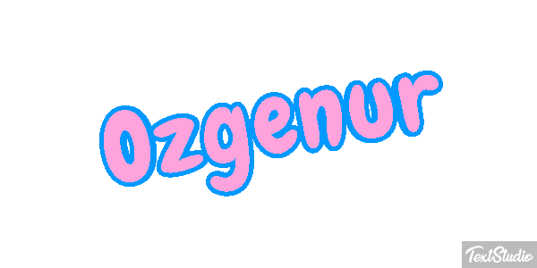 Özgenur Efecto de texto