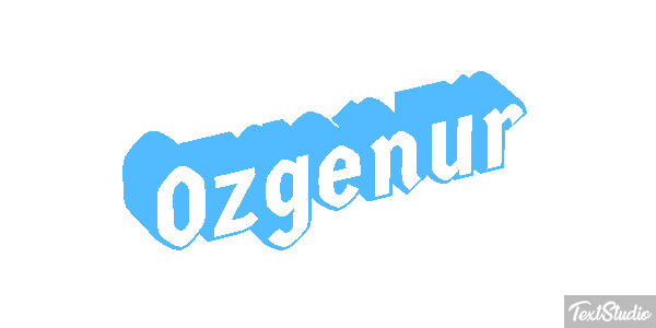 Özgenur Efecto de texto
