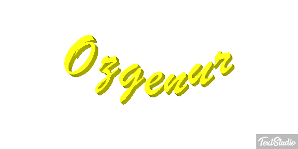 Özgenur Efecto de texto