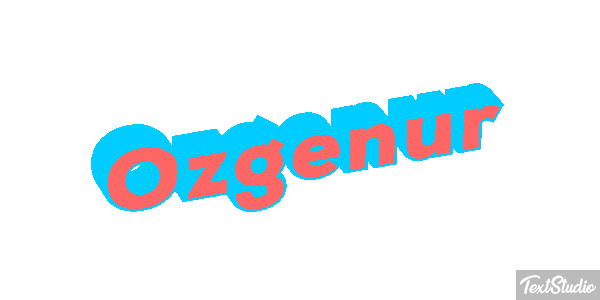 Özgenur Efecto de texto