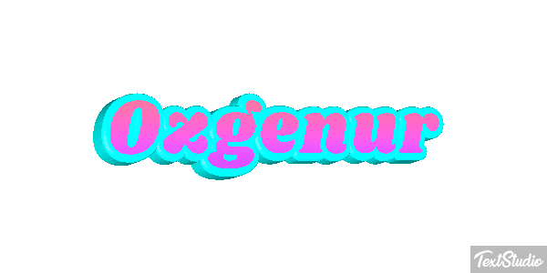 Özgenur Efecto de texto