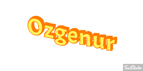 Özgenur Efecto de texto