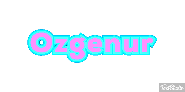 Özgenur Efecto de texto