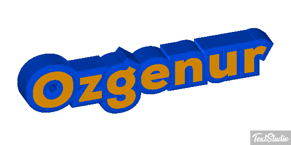 Özgenur Efecto de texto