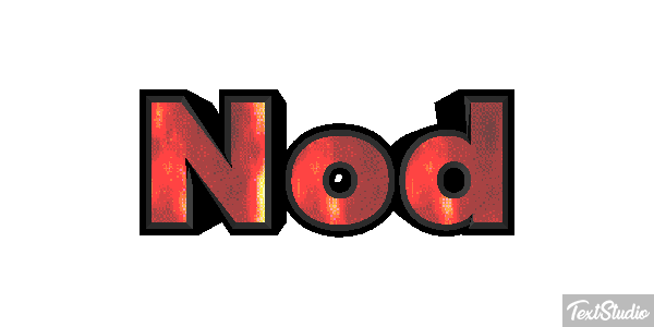 Nod Effetto testo