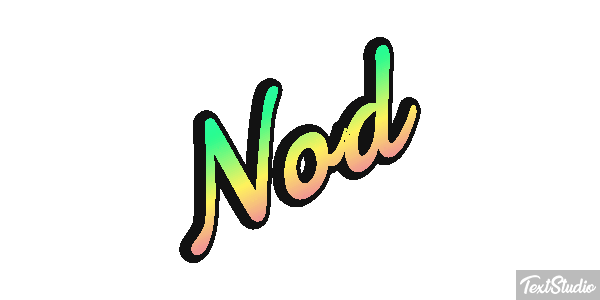 Nod Effetto testo