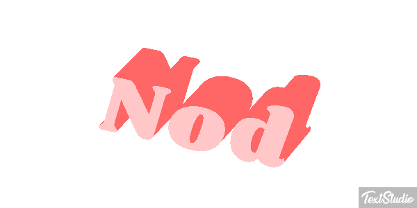 Nod Effetto testo