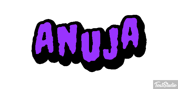 Anuja Text effect