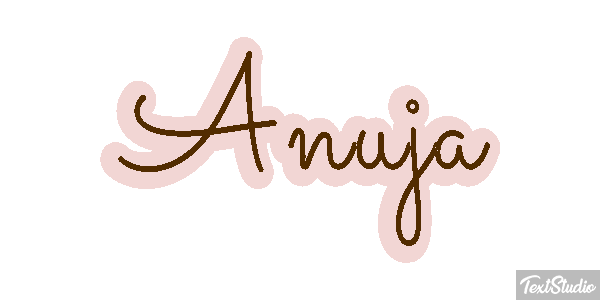 Anuja Text effect