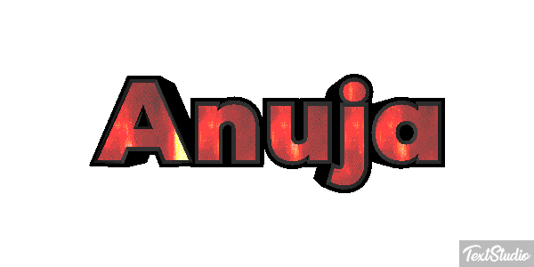 Anuja Text effect