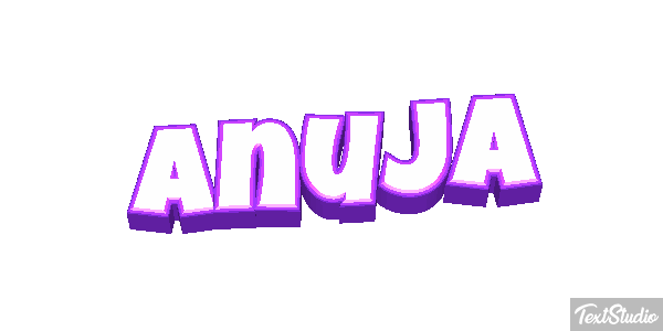 Anuja Text effect