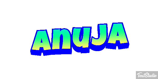 Anuja Text effect