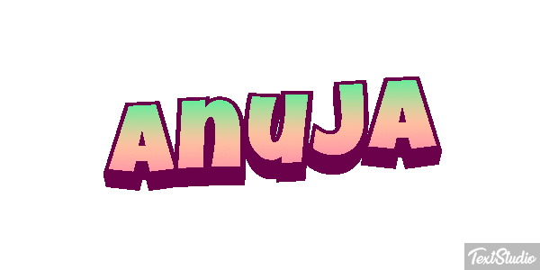 Anuja Text effect