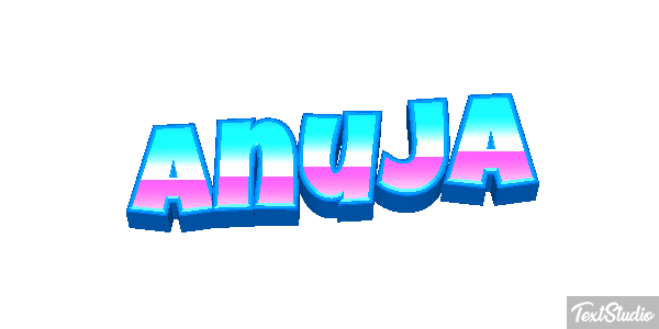 Anuja Text effect