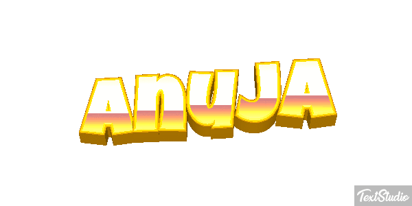 Anuja Text effect