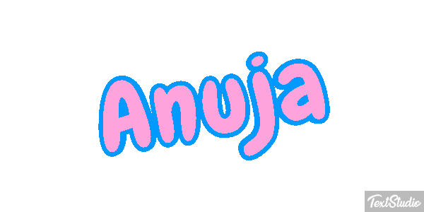 Anuja Text effect