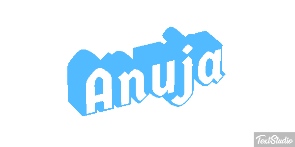 Anuja Text effect