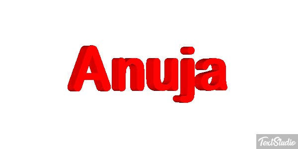 Anuja Text effect