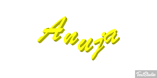 Anuja Text effect