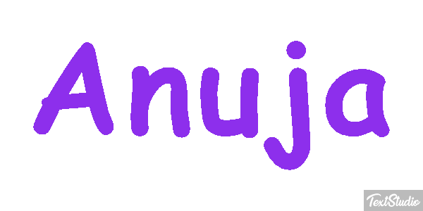 Anuja Text effect