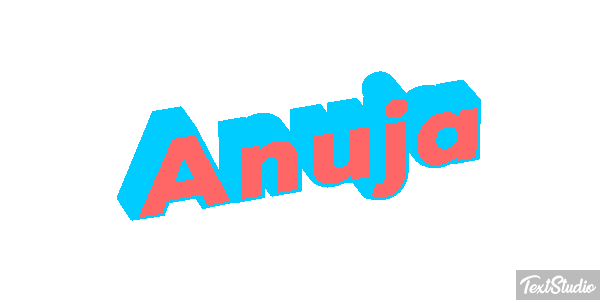 Anuja Text effect