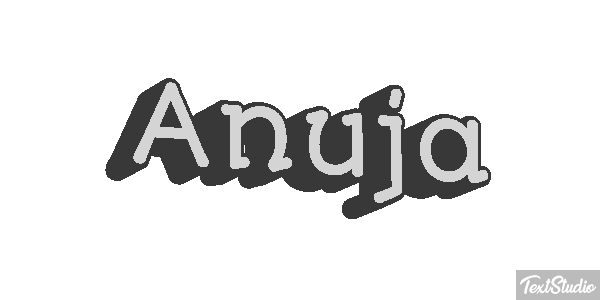 Anuja Text effect