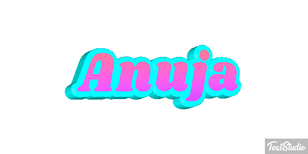 Anuja Text effect