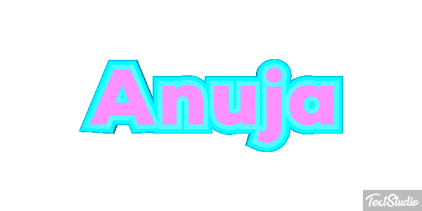 Anuja Text effect