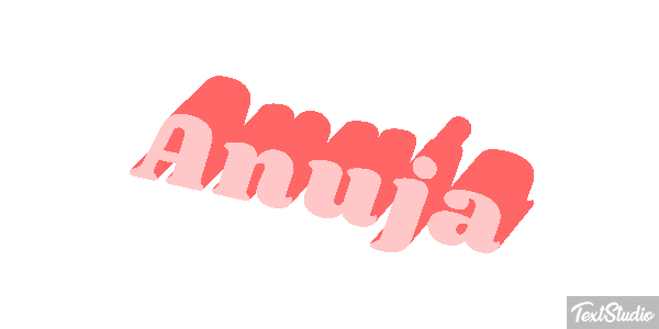 Anuja Text effect
